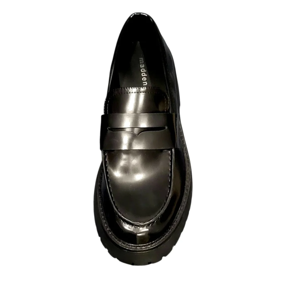 SOLD Elsewhere, Madden Girl Heather Loafers NWT Size 9.5 NWT NIBox - Picture 3 of 10